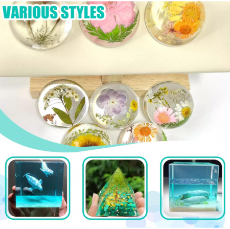 Set de 10 matrițe YUTUY Forme din silicon pentru turnare/confectionare bijuterii [7]