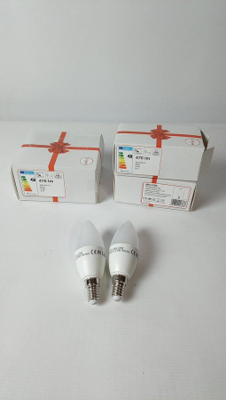 Set de 2 becuri LED B.K.Licht, Smart Home E14 alb cald, 5,5 wați, 470 lumeni [1]