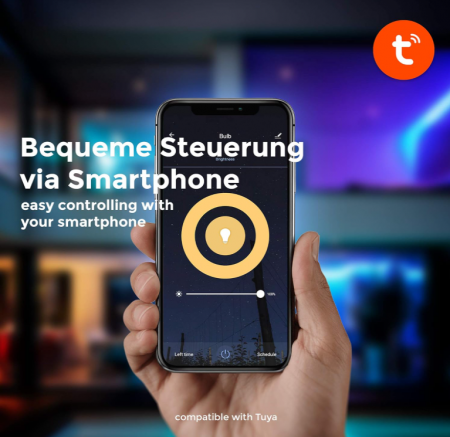 Set de 2 becuri LED B.K.Licht, Smart Home E14 alb cald, 5,5 wați, 470 lumeni [2]