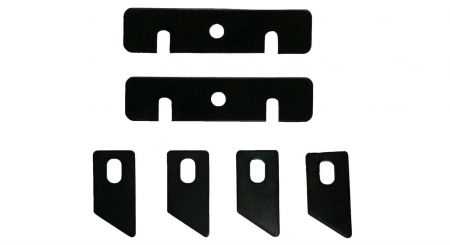 Scule electrice si unelte - Set de 2 lame de profilare AU93 Virutex 2850083