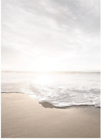 Set de 3 postere SWECOMZE fara rama pentru sufragerie/dormitor, (30 x 40 cm), bej [4]