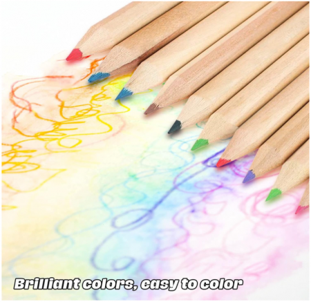 Set de 8 creioane de colorat x 12 culori pentru copii CIOUYAOS [6]