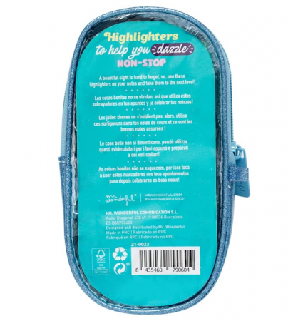 Set de carioci highlighter Mr. Wonderful [2]