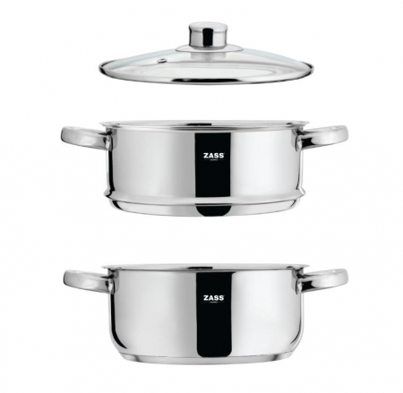 Set oale de gatit sub Aburi din Inox Zass Gourmet ZG-SSS 01 [1]