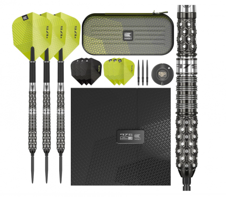 Sporturi de interior - Set de săgeți Target Darts 975 02, vârf din oțel SWISS STEEL, 25 grame