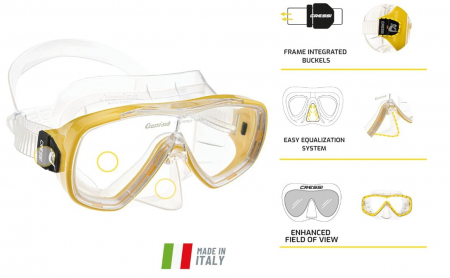 Set de scufundari Cressi Onda, masca + tub snorkeling Mexico [5]