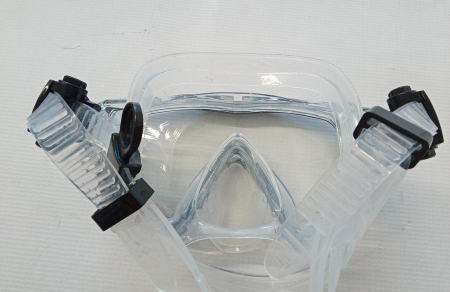 Set de scufundari pentru adulti JEMULICE, ochelari + tub snorkeling, negru [6]