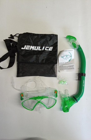 Set de scufundari pentru copii JEMULICE, masca + tub snorkeling [3]