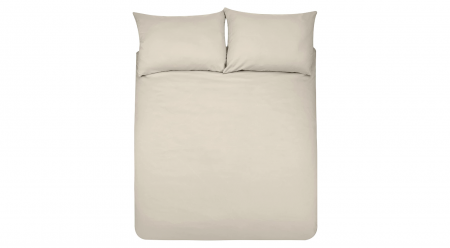 Textile si covoare - Set Husa pilota din microfibră Amazon Basics, bej, 230 x 220 cm/ 50 x 80 cm x 2