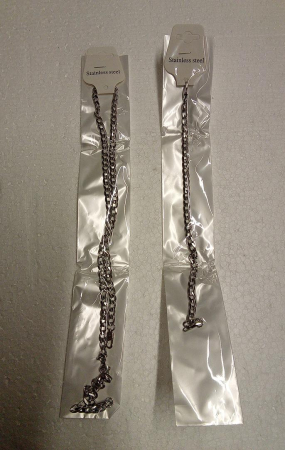 Set lant si bratara pentru barbati LOLIAS, otel inoxidabil, 5 mm [1]