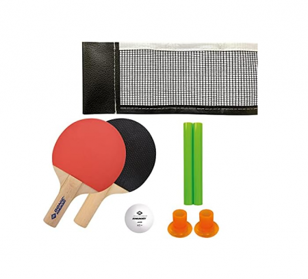 Set mini tenis de masă Donic-Schildkröt FSC, 2 palete FSC, fileu, 1 minge [1]