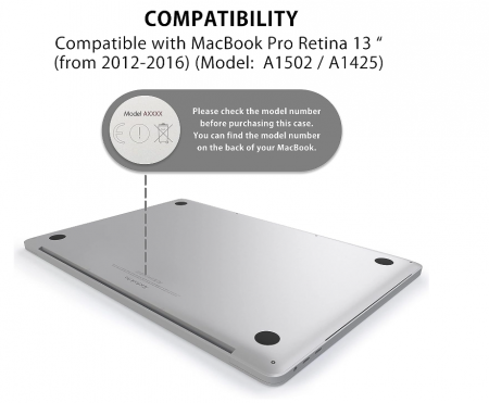 Set MyGadget 2x Folii de protectie ecran pentru Apple MacBook Pro Retina 13 inch [2]