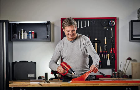 Set Pistol cu aer cald Einhell TH-HA 2000/1, Include 4 duze, racletă de vopsea și carcasă de depozitare [2]