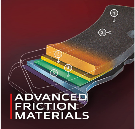 Set plăcuțe de frână punte față Brembo P06043 [1]