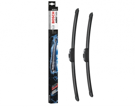 Reparatii si echipamente auto - Set ștergătoare Bosch Aerotwin Retrofit AR551S, lungime: 550 mm/500 mm, față