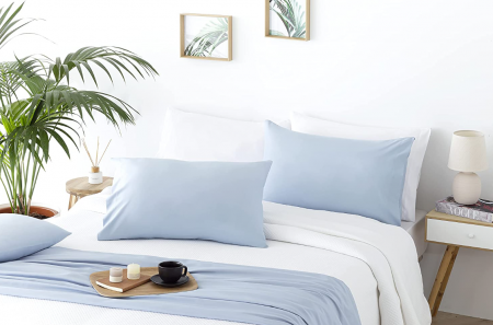 Set Todocama cu 2 fete de perna, microfibra, hipoalergenic [2]