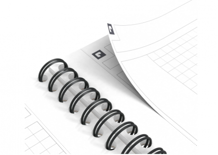 Set x3 Caiete de matematica cu spirală Oxford International, B5 [6]