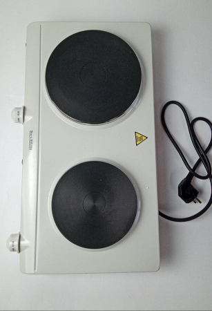 Severin S71042 Plita dublă, 2500 W, DK 1042, oțel inoxidabil [1]