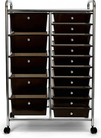 Seville Classics Dulap organizator cu roti, 39 x 64 x 97 cm [5]