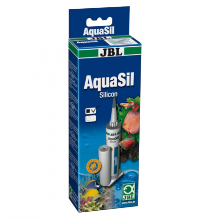 Acvaristica - Silicon special pentru acvarii si terarii JBL AquaSil 80 ml negru