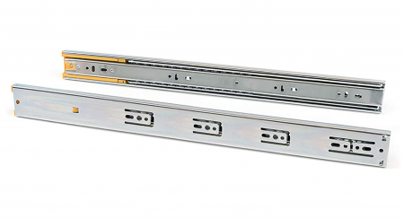 Mobila Living & Dining - Sina glisare cu bile pentru sertar Emuca 45 x 500 mm, Set de 5 perechi cu închidere soft