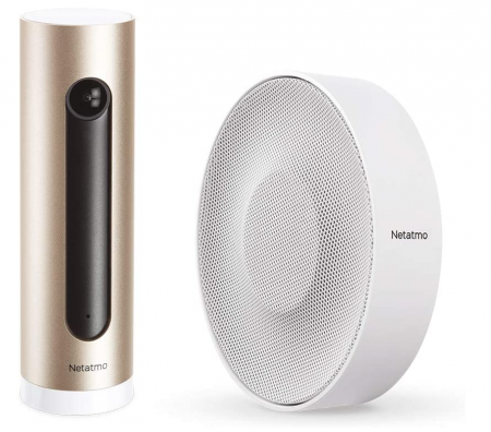 Sirena inteligentă de interior Netatmo NIS01-IT, fără fir, Wi-Fi, 110 dB [1]