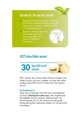 Sistem de filtrare anticalcar BWT Quick & Clean cu 1 cartuș filtrant, Filtru de duș [3]