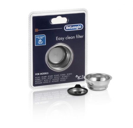Electrocasnice pentru Bucatarie - Sita portfiltru cafea pentru 2 cesti DELONGHI 5513281001, EC820 EC680 ECOV311 ECP3 EC69