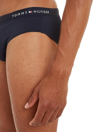 Slip de înot clasic pentru bărbați Tommy Hilfiger, albastru inchis, XXL [2]