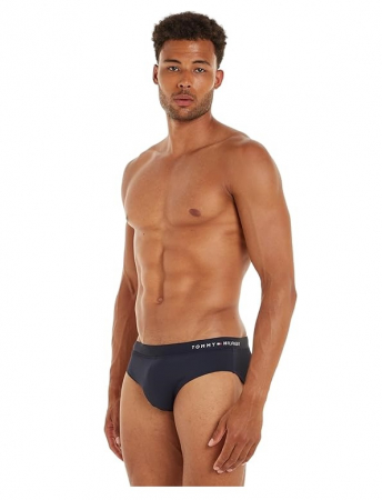 Slip de înot clasic pentru bărbați Tommy Hilfiger, albastru inchis, XXL [0]