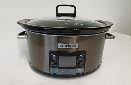 Slow Cooker Crock-Pot, 5.6L, Oțel inoxidabil [1]