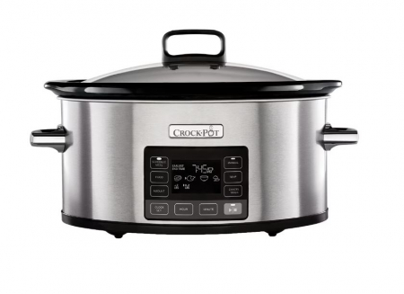 Slow Cooker Crock-Pot, 5.6L, Oțel inoxidabil [0]