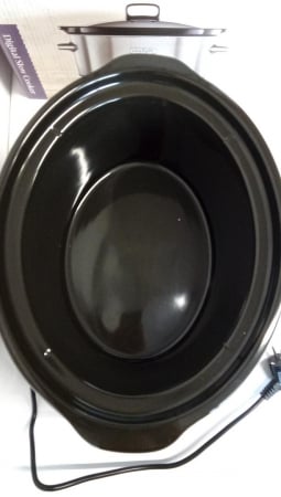 Slow cooker Crock-Pot CSC063X-01, 7.5 L, digital, vas ceramica, capac de sticla, inox [3]