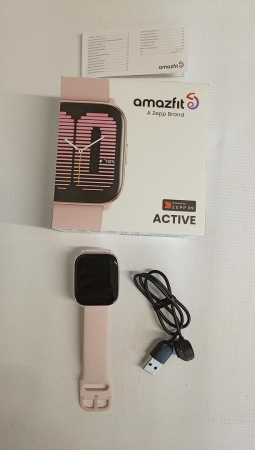 Smartwatch Amazfit Active, 1.75 inchi, baterie de 14 zile [1]