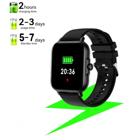 Smartwatch GOGORUN cu ecran tactil de 4.6 cm [7]