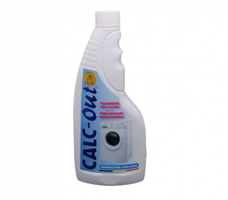 Accesorii si piese masini spalat rufe si uscatoare - Solutie de curatare si intretinere pentru masini de spalat rufe CALC-OUT, 500 ml