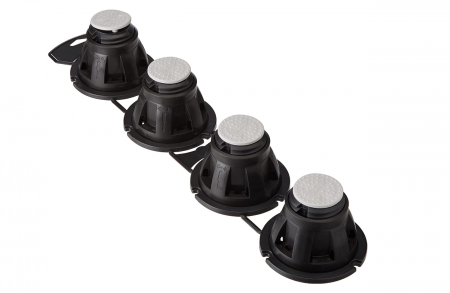 Suporturi si accesorii baie - Somatherm 4831 Set 4 picioare ajustabile pentru dus