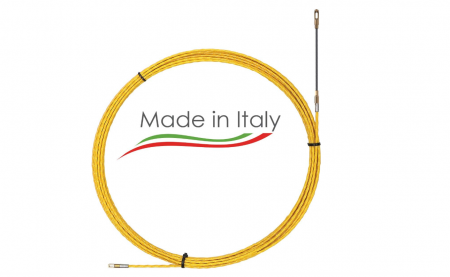 Sonda din otel inoxidabil cu spirala acoperita cu material izolator Arnocanali, diametru 3mm, lungime 20m [0]