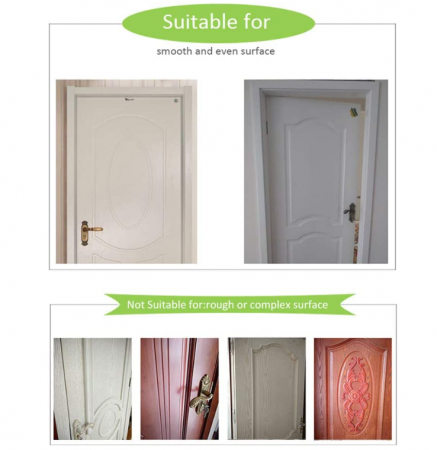 SOOOEC Autocolant adeziv fotografic PVC 77 X 200 cm (lună și stele) [5]