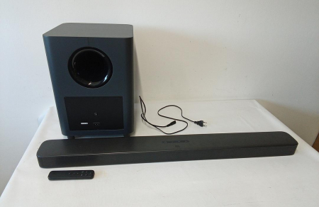 Soundbar JBL Bar 2.1 Deep Bass (MK2), 2.1, 200W, Subwoofer Wireless, negru [1]