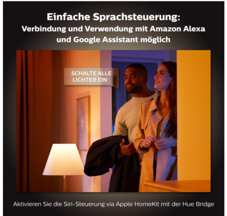 Spot LED încastrat Philips Hue White Ambiance Milliskin, 250 lm, rotund, alb [6]