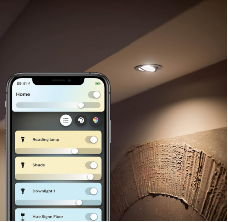 Spot luminos încastrat inteligent LED Philips Hue [Gu10 Spot] [3]