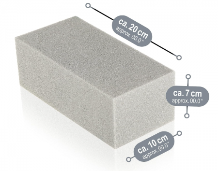 Spumă florală Com-Four pentru flori proaspete sau flori uscate, 3 bucati [5]