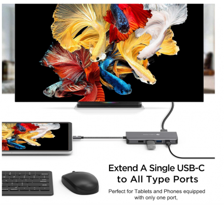 Stație de andocare NOVOO Hub USB C 11 în 1 [5]