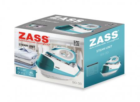 Statie de calcat Zass SG 03 culoare Albastra [2]