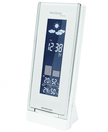 Stație meteo Technotrade Technoline WS 6600, simboluri meteo 3D imprimate cu laser în sticlă [3]