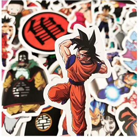 STICKER JUNKIES Pachet de 45 stickere autocolante cu Anime-ul Dragon Ball Z [2]