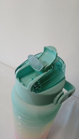 Sticlă de apă gradată LKEVREG, 2 L, fără BPA [1]