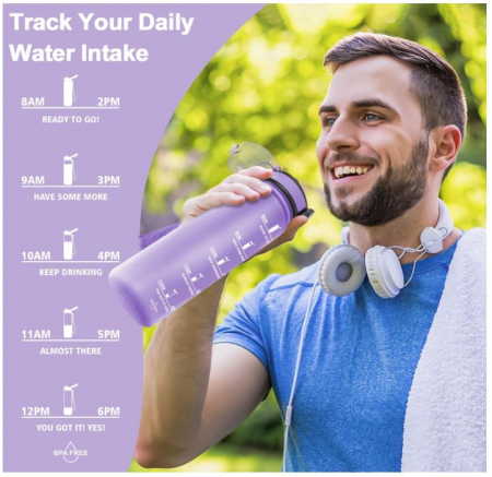 Sticla de apa Grsta Sports, 1.5L, fara BPA [10]