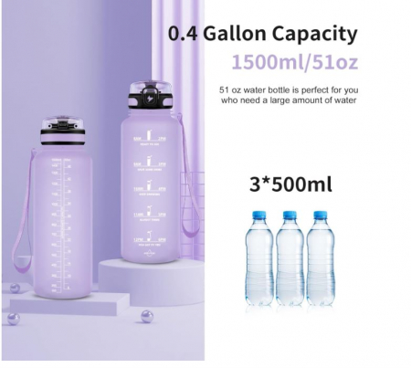 Sticla de apa Grsta Sports, 1.5L, fara BPA [11]